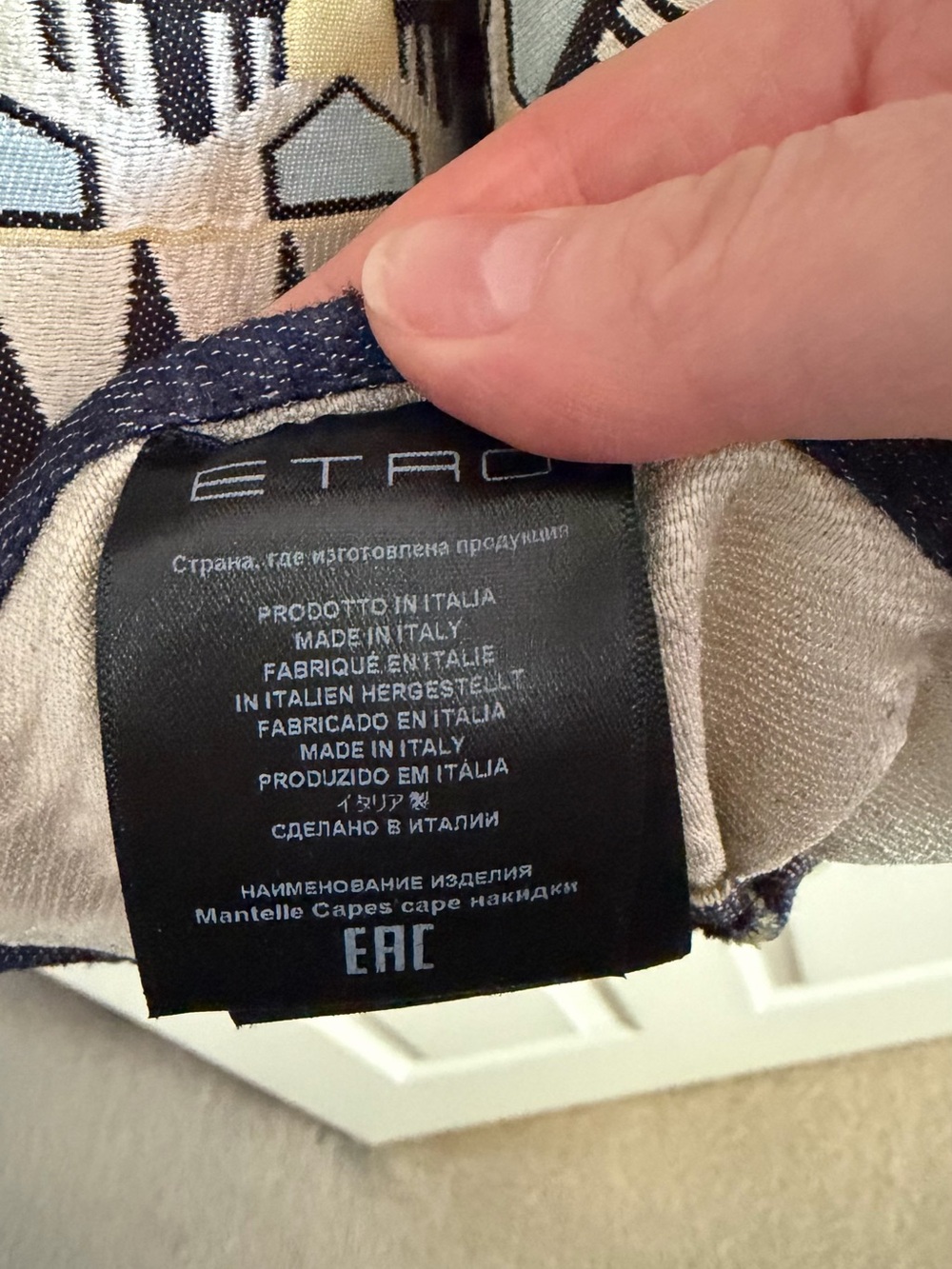 Etro Poncho - Picture 10 of 11